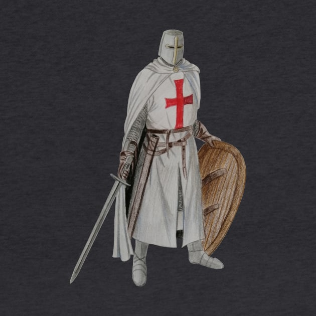 Crusader knight by An.D.L.